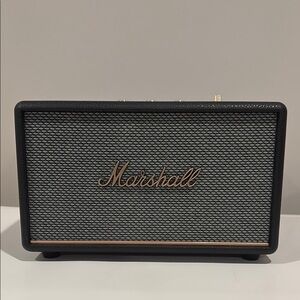 Marshall Black Bluetooth Speaker